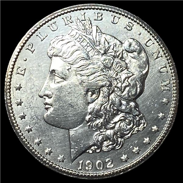 1902-S Silver Morgan Dollar CHOICE AU