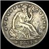 Image 1 : 1854 Arrows Seated Liberty Half Dollar NEARLY UNCIRCULATED