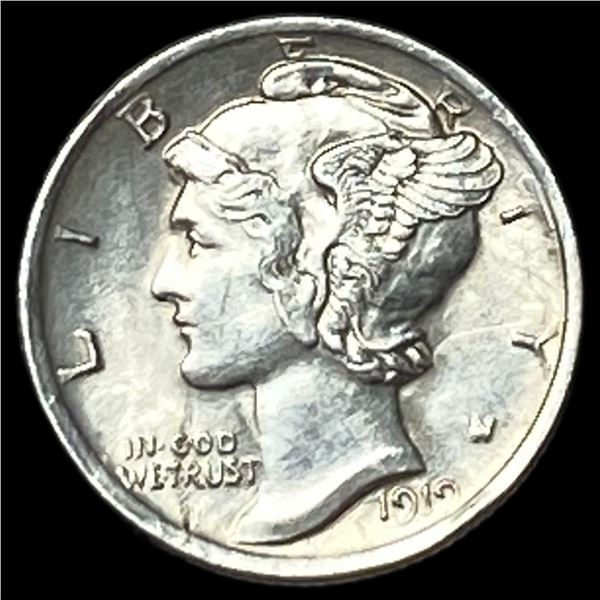 1916 Mercury Dime CLOSELY UNCIRCULATED