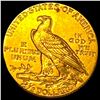 Image 2 : 1909 Indian Head $2.50 Gold Quarter Eagle UNCIRCULATED