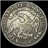 Image 2 : 1823 Silver Capped Bust Half Dollar CLOSELY UNCIRCULATED