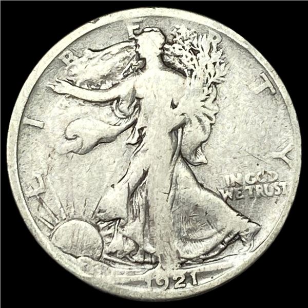 1921 Walking Liberty Half Dollar NICELY CIRCULATED
