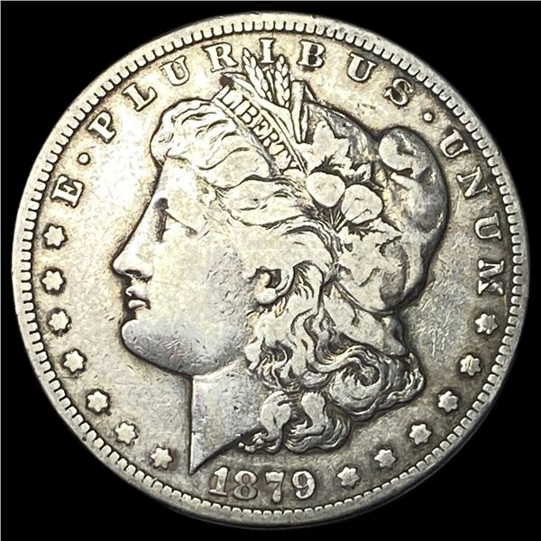 1879-CC Silver Morgan Dollar ABOUT UNCIRCULATED