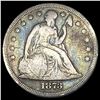 Image 1 : 1873-S Silver Seated Liberty Dollar ABOUT UNCIRCULATED