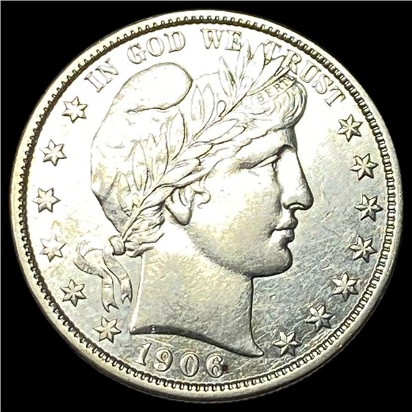 1906-D Silver Barber Half Dollar UNCIRCULATED