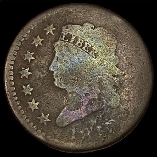 1817 Coronet Head Large Cent NICELY CIRCULATED