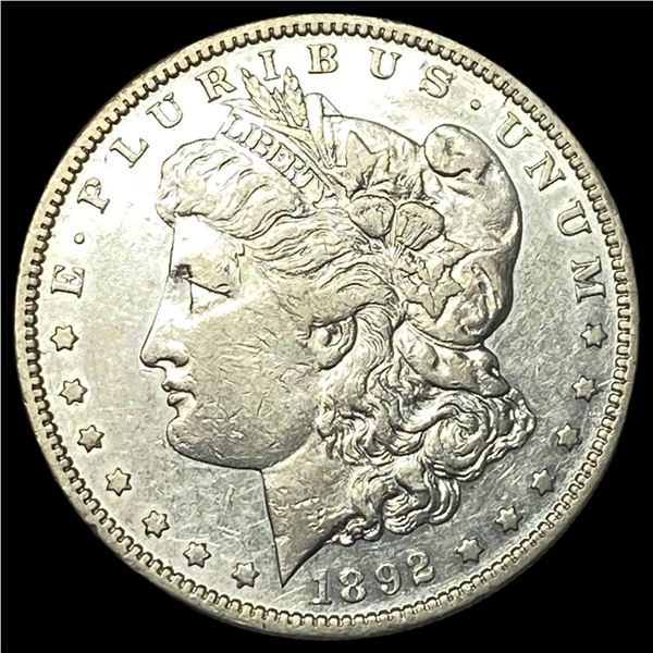 1892-S Silver Morgan Dollar NEARLY UNCIRCULATED