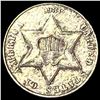 Image 1 : 1861 Silver Three-Cent Piece CLOSELY UNCIRCULATED