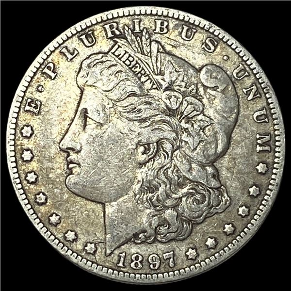 1897-O Silver Morgan Dollar NEARLY UNCIRCULATED