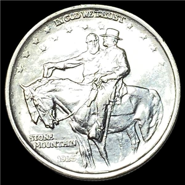 1925 Silver Half Dollar Stone Mountain UNCIRCULATED