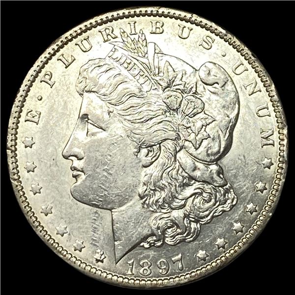 1897-O Silver Morgan Dollar CHOICE AU