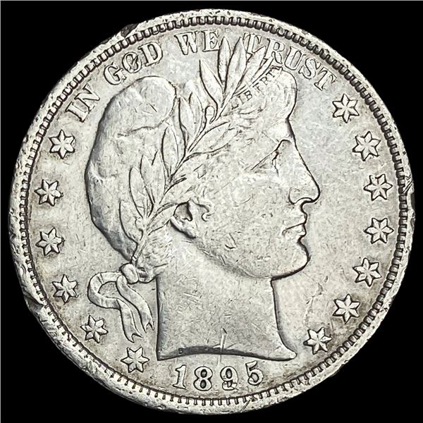 1895-S Silver Half Dollar CLOSELY UNCIRCULATED