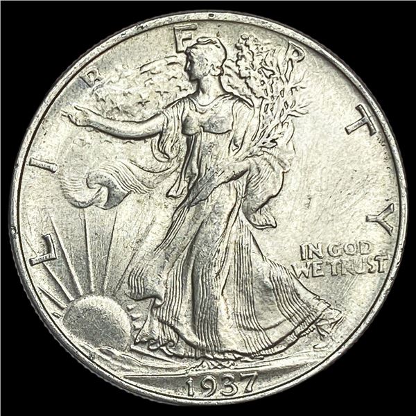 1937 Walking Liberty Half Dollar NICELY CIRCULATED