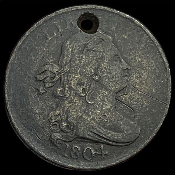 1804 Draped Bust Half Cent HIGH GRADE
