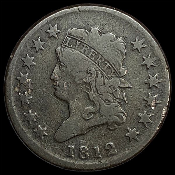 1812 Classic Head Large Cent HIGH GRADE