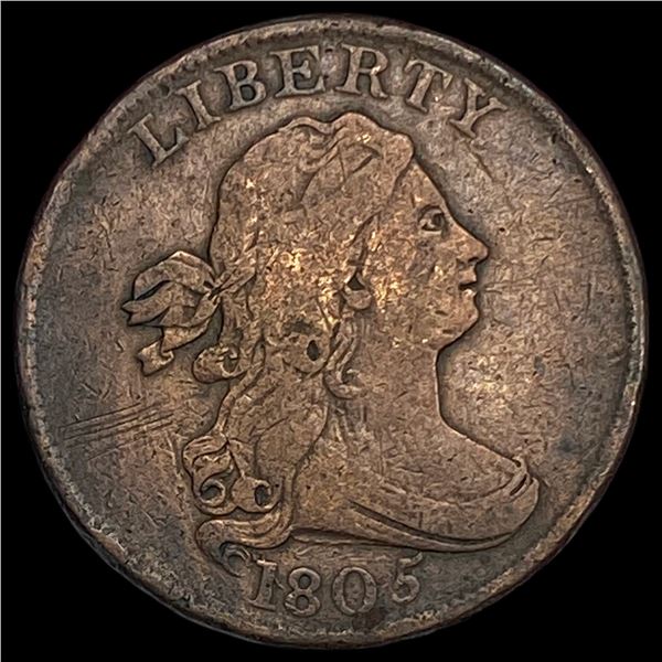 1805 Copper Half Cent HIGH GRADE