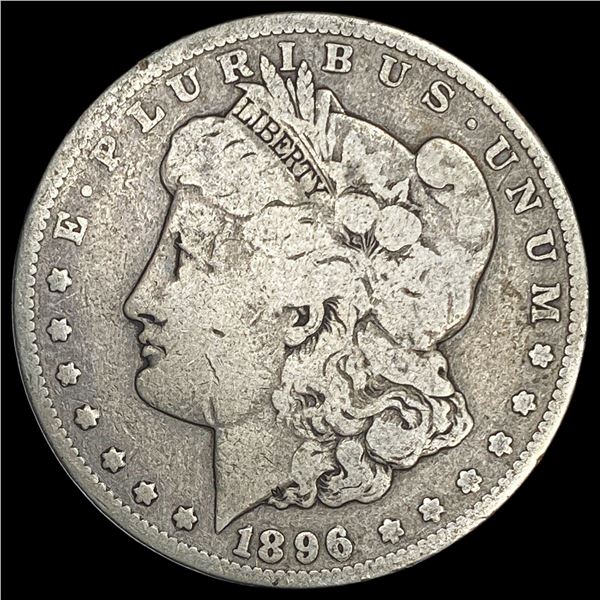 1896-S Silver Morgan Dollar ABOUT UNCIRCULATED