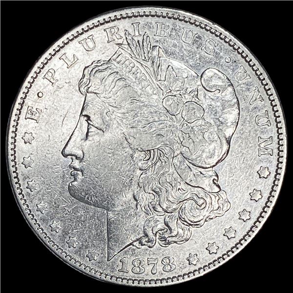 1878 Silver Morgan Dollar CLOSELY UNCIRCULATED