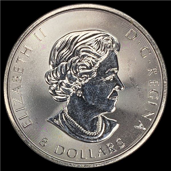 2016 Canada 1.5 oz Silver $8 Snow Falcon SUPERB GEM BU