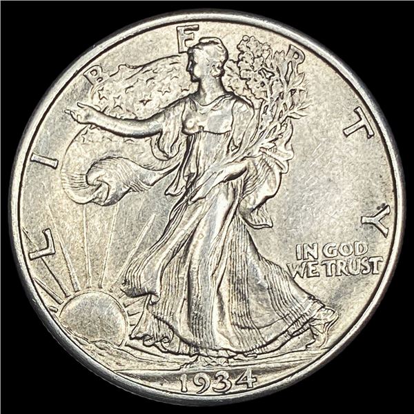1934 Silver Half Dollar Walking Liberty UNCIRCULATED