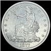 Image 1 : 1877-S Silver Trade Dollar NEARLY UNCIRCULATED