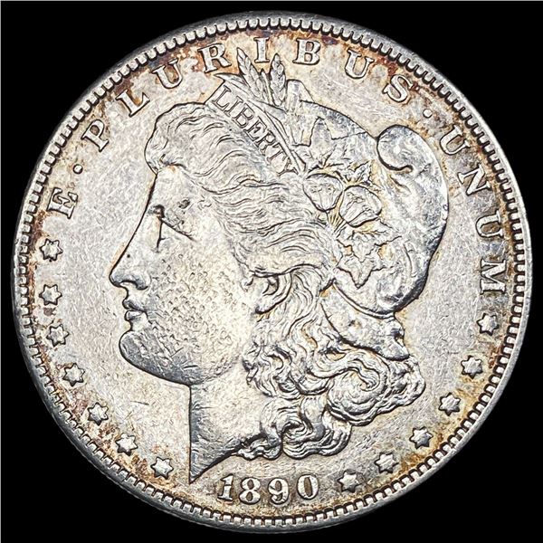 1890 Silver Morgan Dollar CLOSELY UNCIRCULATED