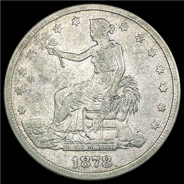 1878-S Silver Trade Dollar LIGHTLY CIRCULATED