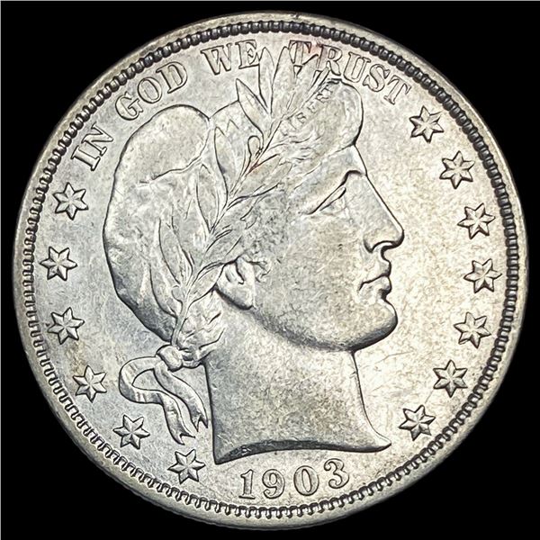 1903-O Silver Barber Half Dollar CLOSELY UNCIRCULATED