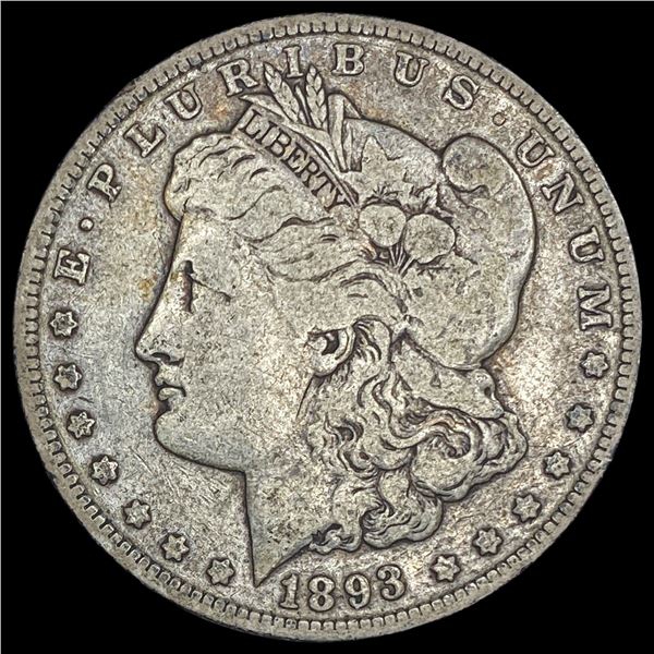 1893 Morgan Silver Dollar LIGHTLY CIRCULATED