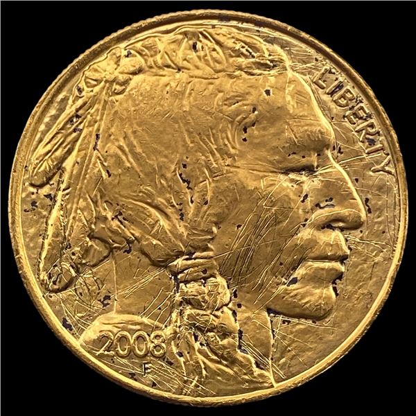 2008 1 oz Gold American Buffalo $50 SUPERB GEM BU