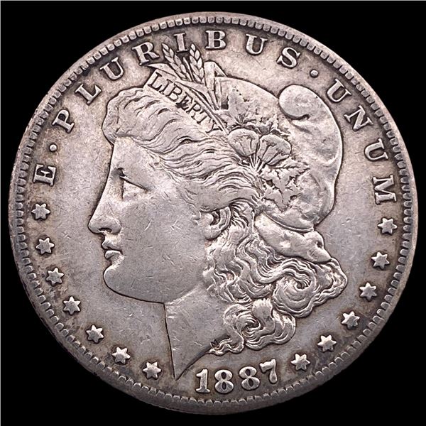 1887-S Silver Morgan Dollar CLOSELY UNCIRCULATED