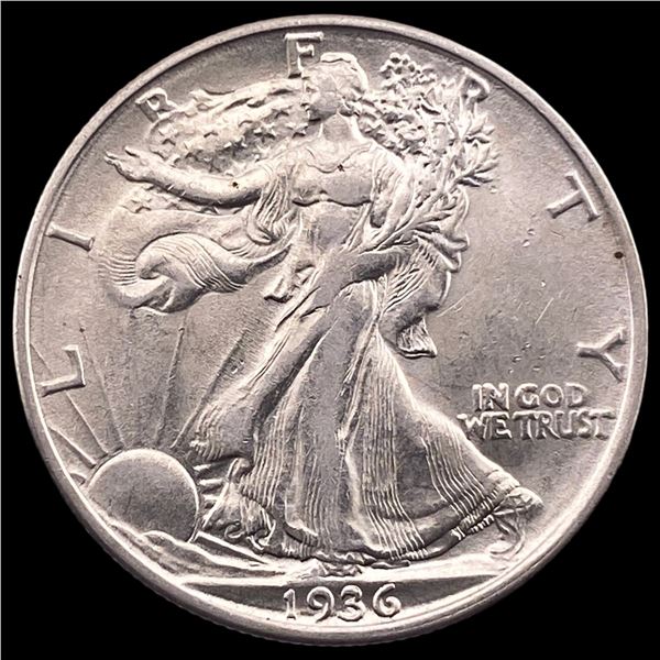 1936-D Silver Half Dollar UNCIRCULATED