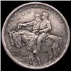 Image 1 : 1925 Silver Stone Mountain Half Dollar CLOSELY UNCIRCULATED