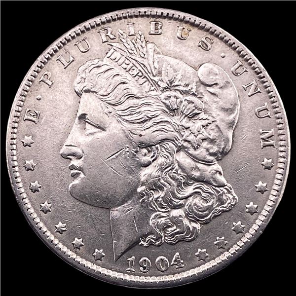 1904-O Silver Morgan Dollar CLOSELY UNCIRCULATED