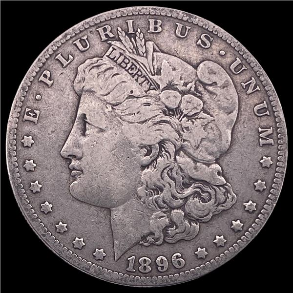 1896-S Silver Morgan Dollar LIGHTLY CIRCULATED