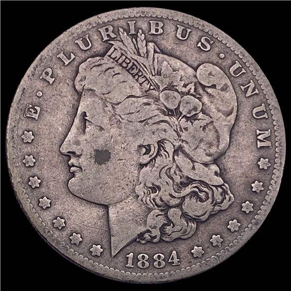 1884-S Silver Morgan Dollar LIGHTLY CIRCULATED