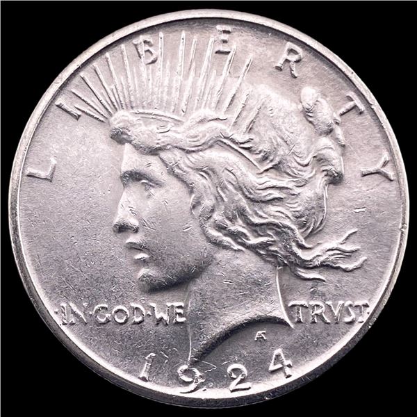 1924 Peace Silver Dollar CHOICE AU