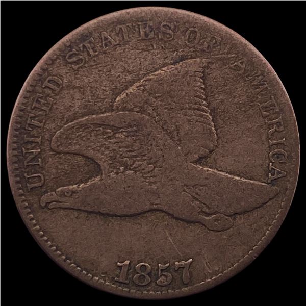 1857 Flying Eagle Cent LIGHTLY CIRCULATED