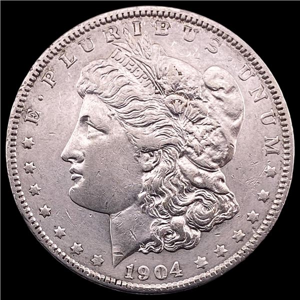 1904-S Silver Morgan Dollar CLOSELY UNCIRCULATED