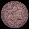 Image 1 : 1851 Silver Three-Cent Piece ABOUT UNCIRCULATED