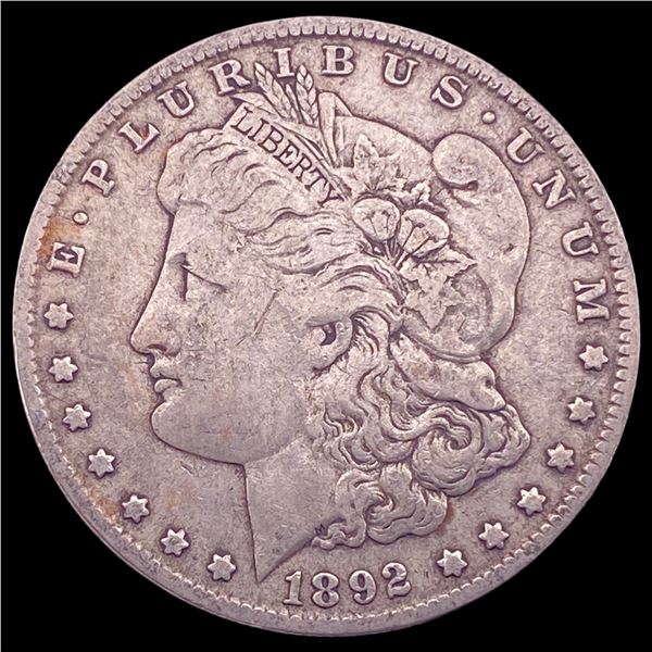 1892-O Silver Morgan Dollar LIGHTLY CIRCULATED