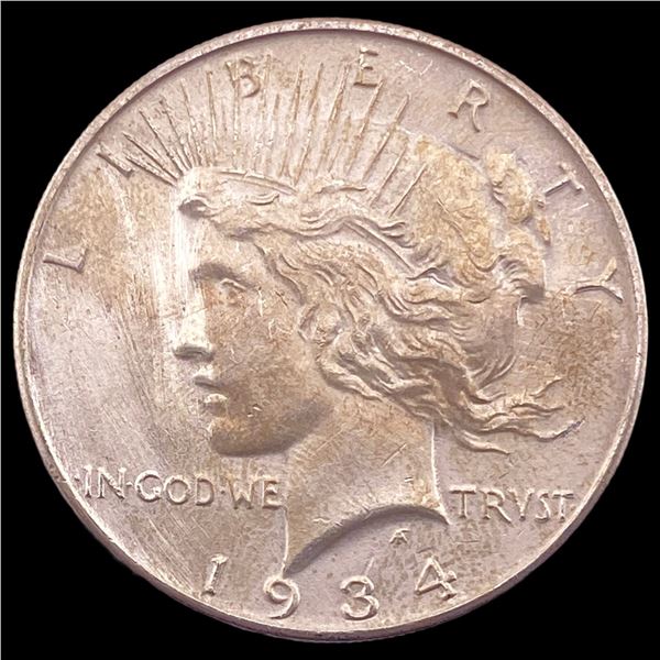 1934 Peace Silver Dollar CLOSELY UNCIRCULATED