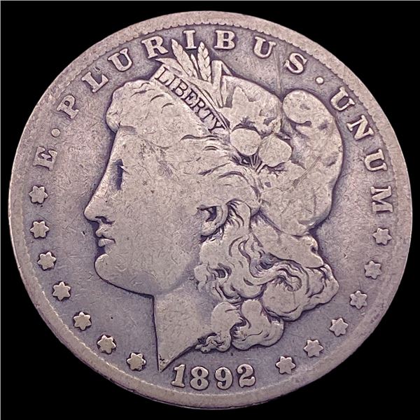 1892-O Silver Morgan Dollar LIGHTLY CIRCULATED