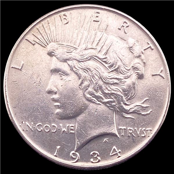 1934 Peace Silver Dollar CLOSELY UNCIRCULATED