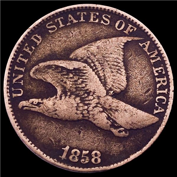 1858 Flying Eagle Cent LIGHTLY CIRCULATED