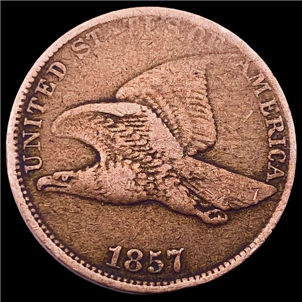 1857 Flying Eagle Cent LIGHTLY CIRCULATED