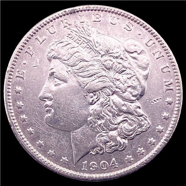 1904 Morgan Silver Dollar CLOSELY UNCIRCULATED