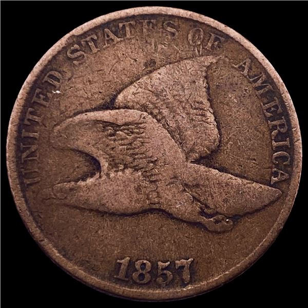 1857 Flying Eagle Cent LIGHTLY CIRCULATED