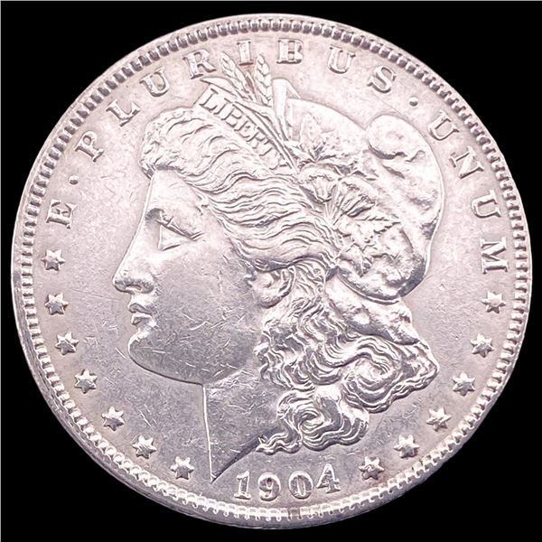 1904-S Silver Morgan Dollar CLOSELY UNCIRCULATED
