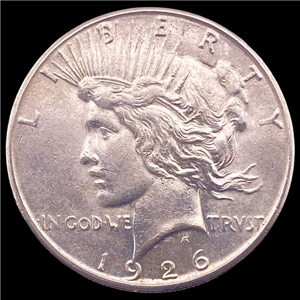 1926-S Silver Peace Dollar CLOSELY UNCIRCULATED